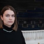 Die ostukrainische Historikerin Hanna Perekhoda beschäftigt sich mit der Assimilierungspolitik des imperialen Russlands. Foto: Filippa Ljung