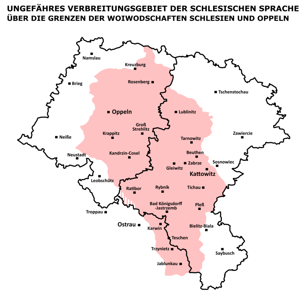 Oberschlesien zählt in Polen zu den mehrsprachigen Regionen