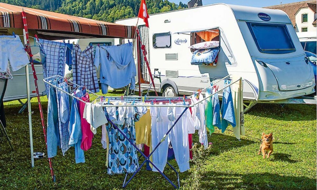 Jenische Lager in der Schweiz. Foto: GfbV CH