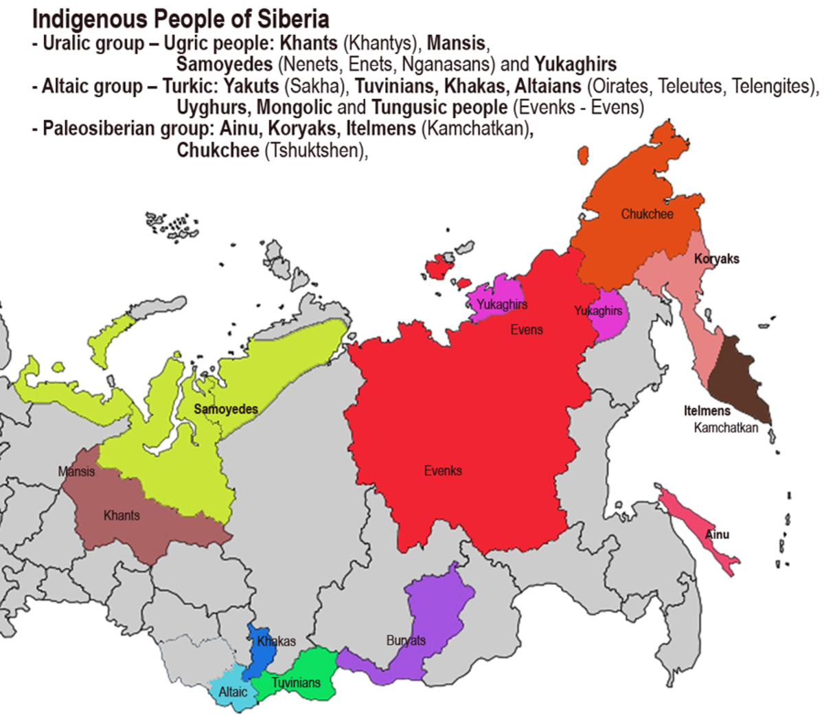 Im russischen “Rohstoffreservoir” Sibirien sind die 200.000 Angehörigen der verschiedenen indigenen Völker abgedrängte und diskriminierte Minderheiten. Foto: face-music.ch