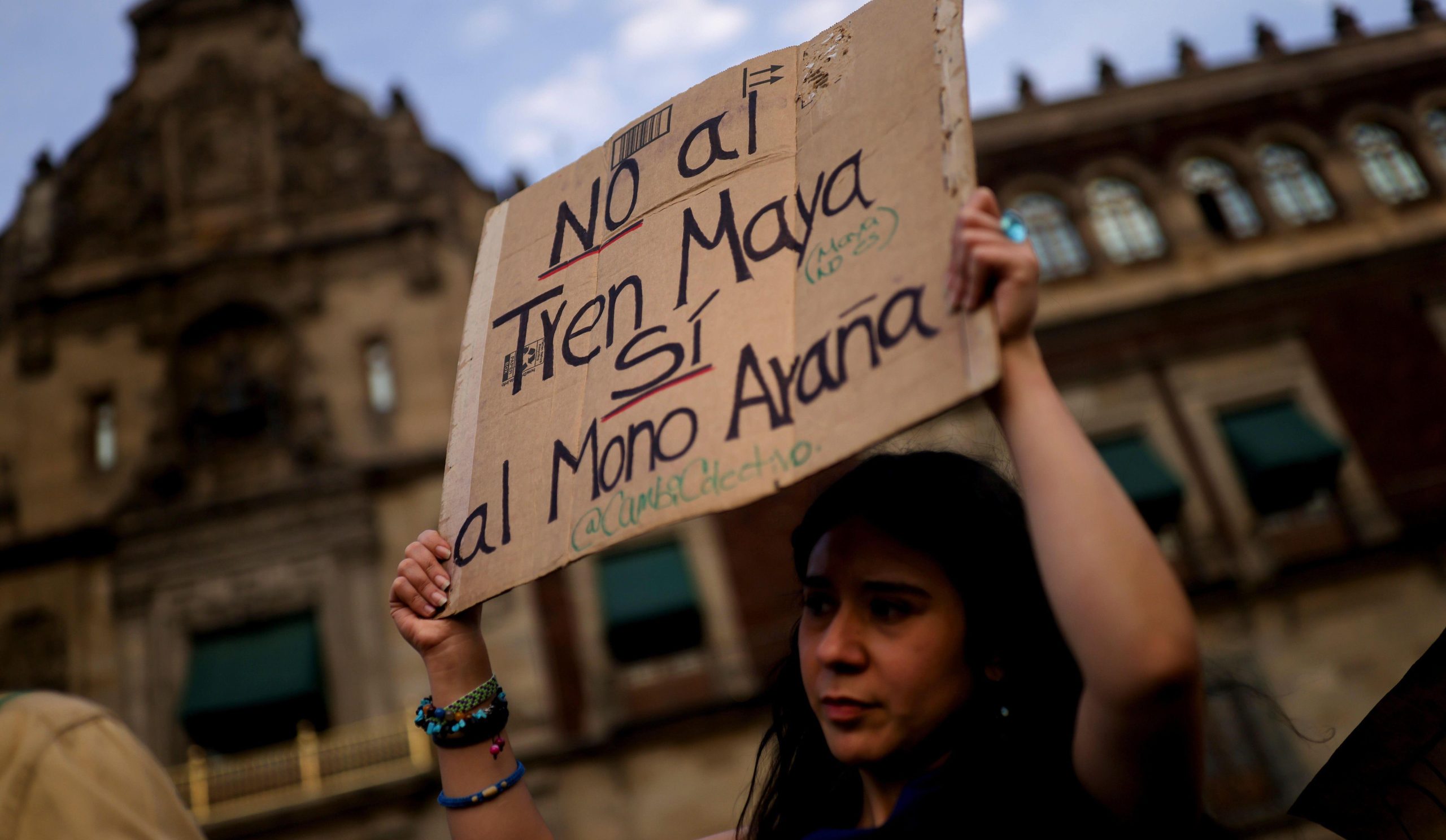 Die beiden Erschließungsprojekte "Tren Maya" und "Interozeanischer Korridor" sorgen in Mexiko und in Guatemala für Proteste. Foto: dialogue.earth