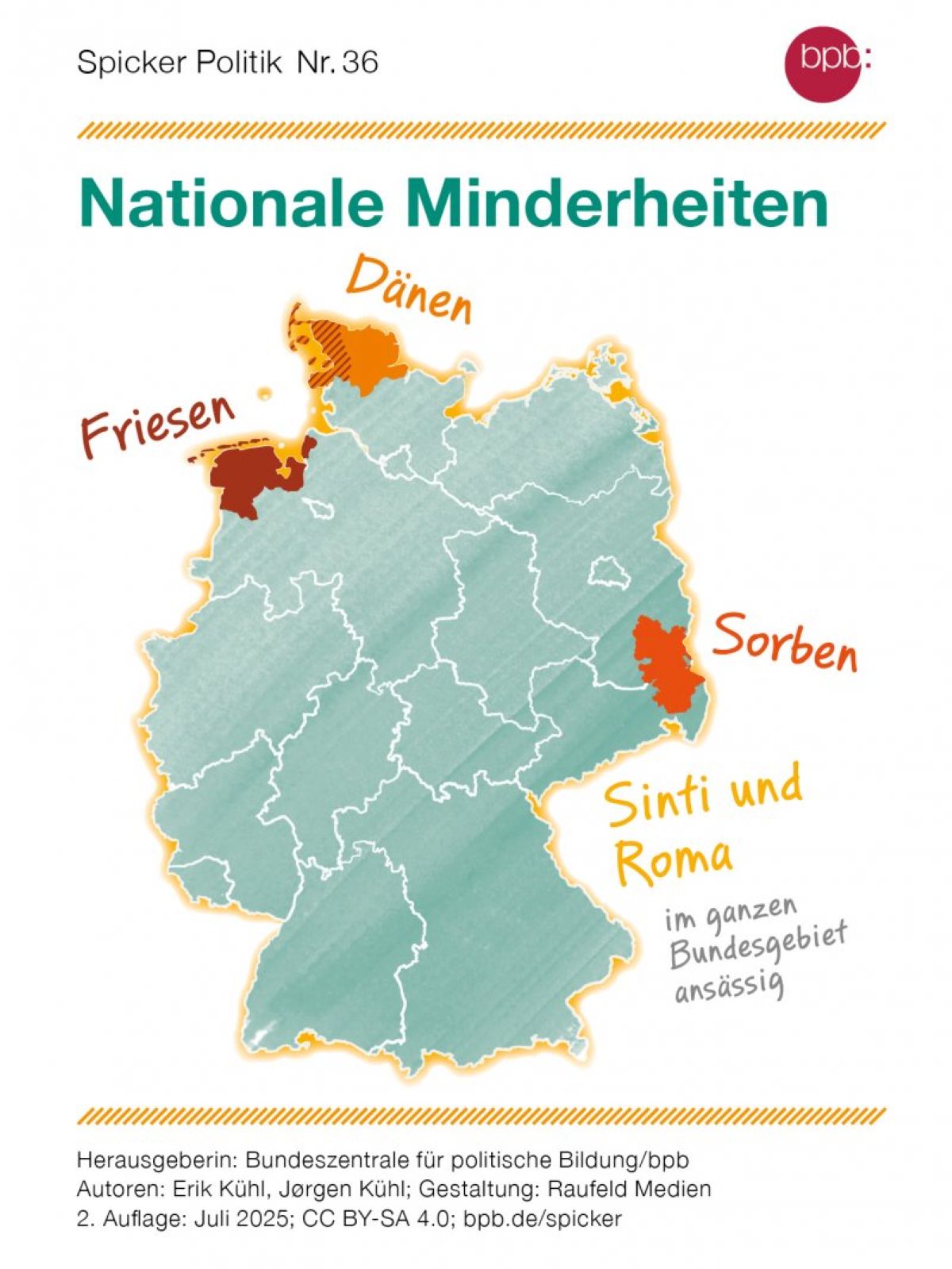 Dänen, Friesen, Sorben und Sinti zählen zu den vier autochthonen sprachlichen und nationalen Minderheiten Deutschlands. Für sie galt bisher kein bundesweiter Schutz und keine bundesweite Förderung. Foto: bpb.de