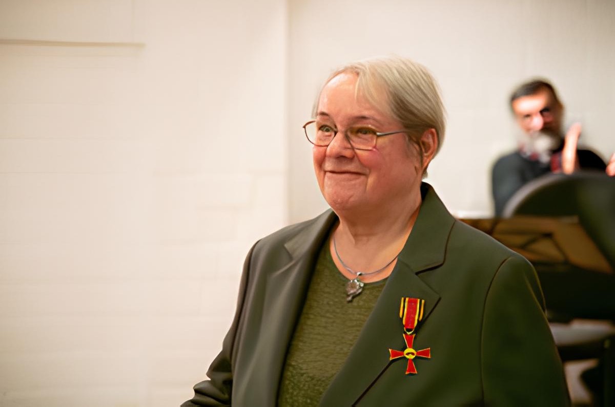 Tessa Hofmann wurde für ihr Menschenrechts-Engagement mit der höchsten Auszeichnung der Bundesrepublik "geehrt". Foto: Lili Nahapetian