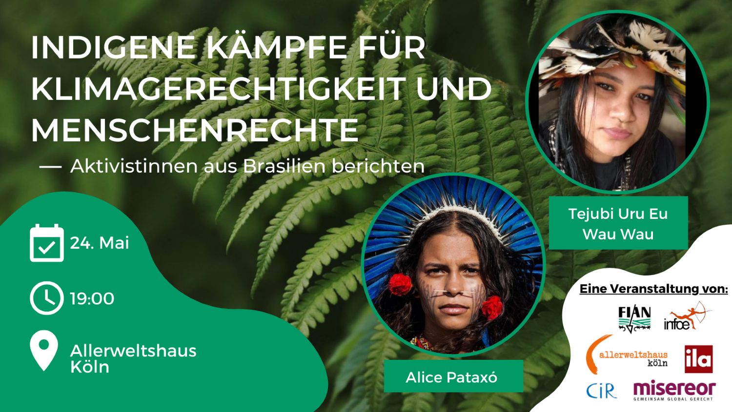 The Indigenous Environmental Network criticized the World Climate Conference in Brazil as a “festival of false solutions.” Photo: fian.de