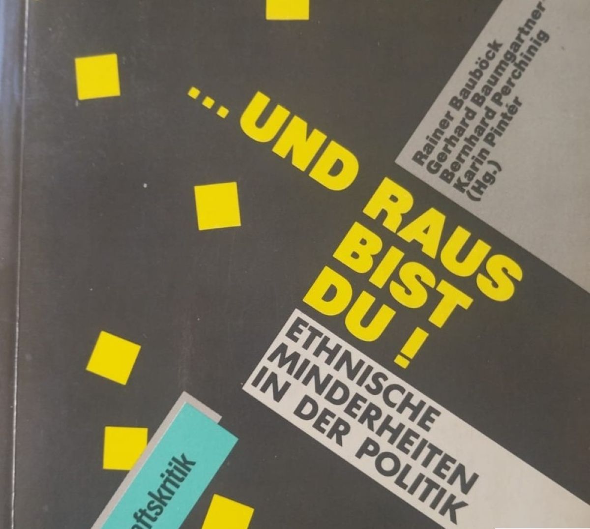 Buch: ... und raus bist du! Ethnische Minderheiten in der Politik, (Hg.) Rainer Bauböck, Gerhard Baumgartner, Bernhard Perchinig, Karin Pintér