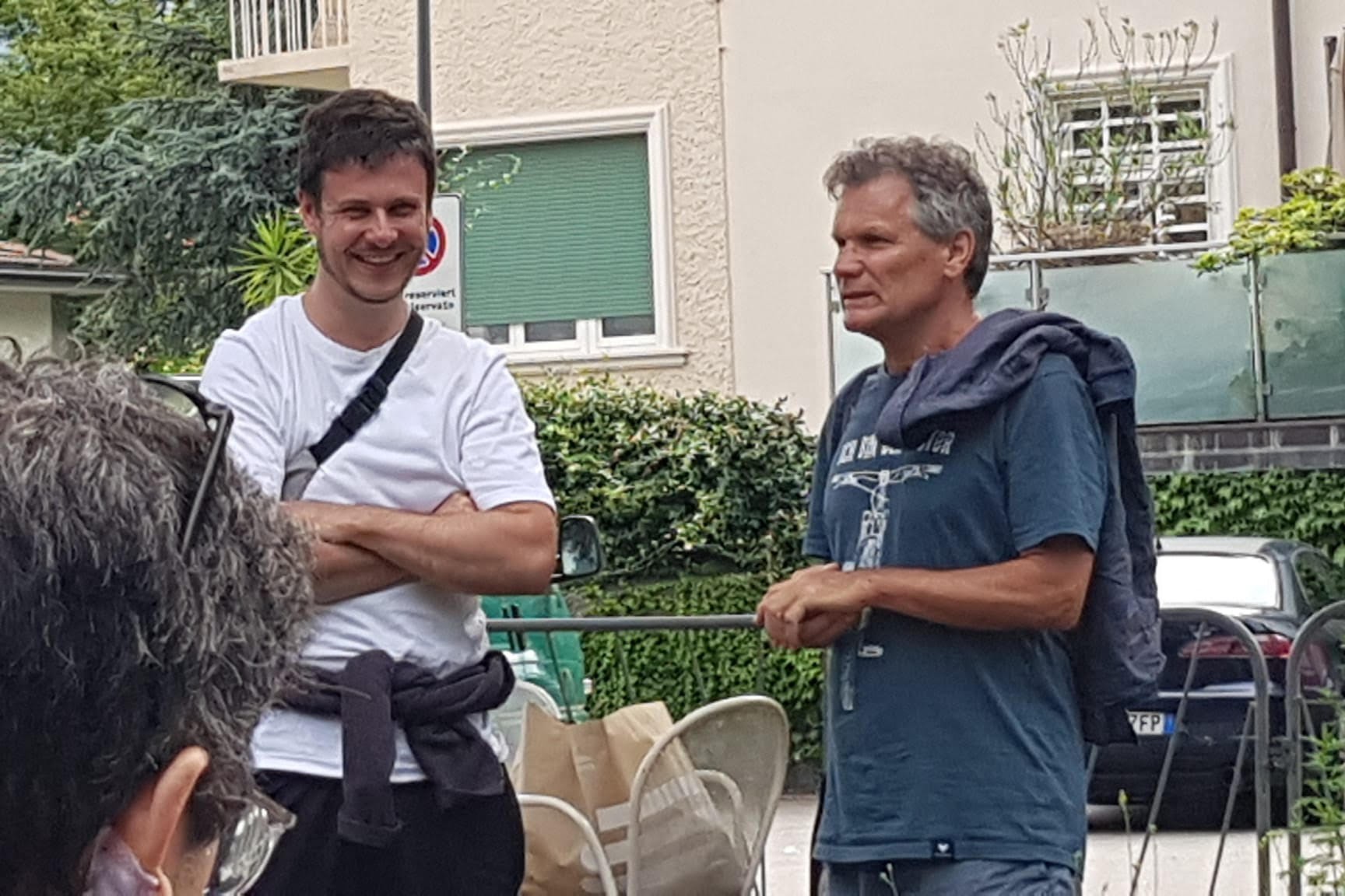 Laut dem Politikwissenschaftler (Südtirol-Baskenland) Matthias Scantamburlo (links im Bild) ist Südtirols Autonomie trotz Reform ausgedünnt. Foto: Marco Manfrini