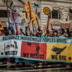 Für die indigene Bevölkerung der USA gibt es trotz 250. Geburtstag wenig zu feiern. Foto: Ayse Gursoz, Indigenous Rising Media, ienearth.org